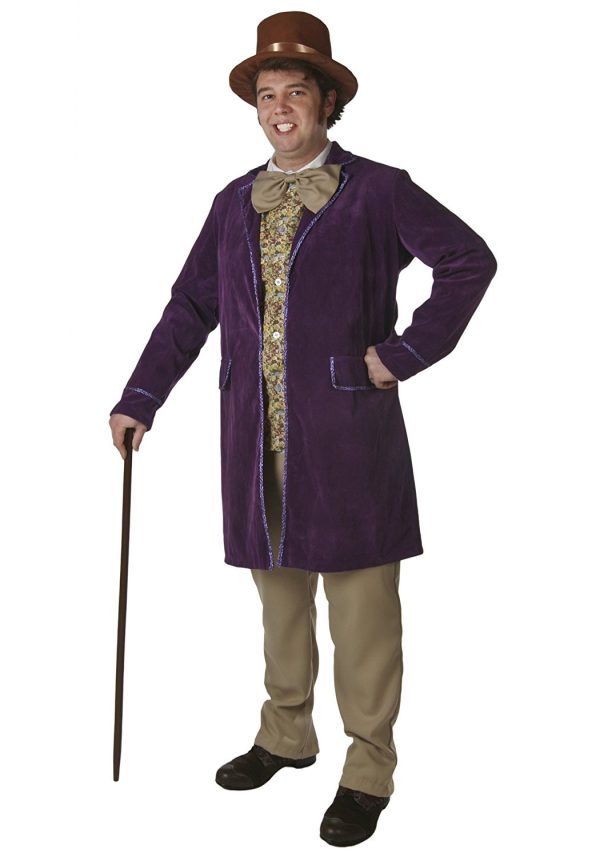 Fantasia Adulto Willy Wonka Elite Fantasia Adulto Willy Wonka Elite