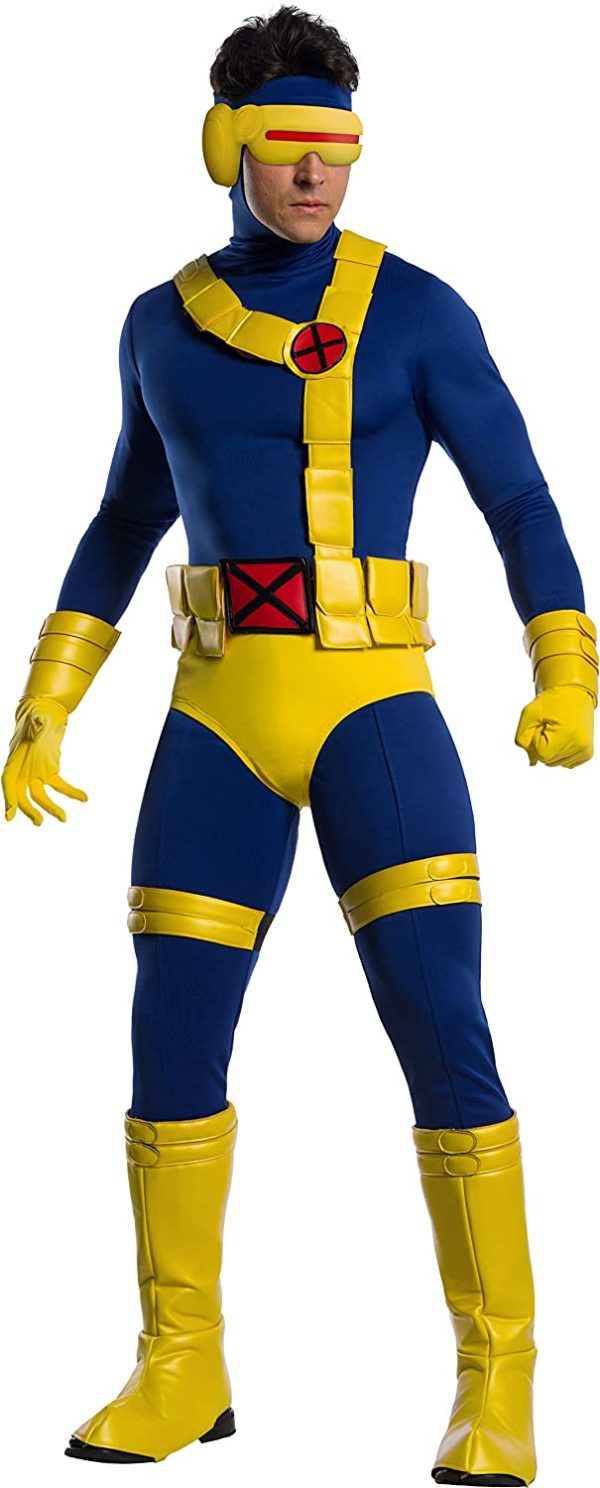 Fantasia Adulto Xman Ciclope Masculino Marvel X-men Fantasia Adulto Xman Ciclope Masculino Marvel X-men