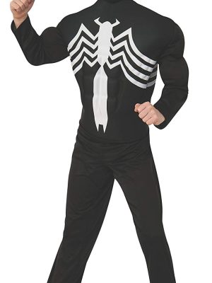 Fantasia Agente Venom Infantil Luxo Fantasia Agente Venom Infantil Luxo