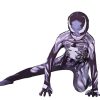 Fantasia Agente Venom Infantil Luxo Spandex