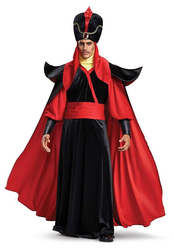 Fantasia Aladdin Jafar Disney Adulto Luxo Fantasia Aladdin Jafar Disney Adulto Luxo