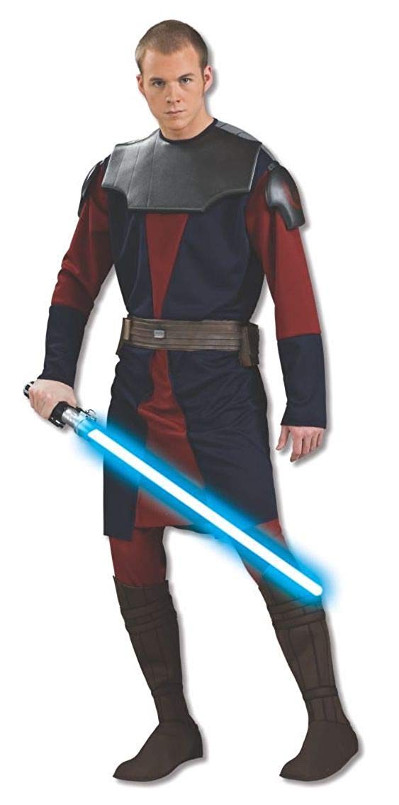 Fantasia Anakin Skywalker Star Wars Luxo Adulto Fantasia Anakin Skywalker Star Wars Luxo Adulto