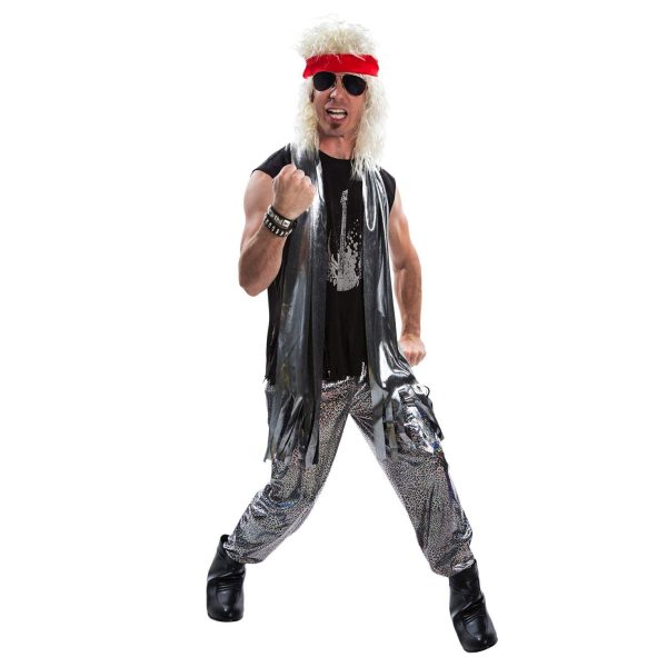 Fantasia anos 80 Masculina Rock Fantasia anos 80 Masculina Rock