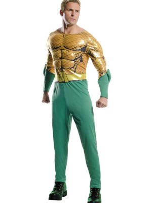 Fantasia Aquaman Adulto Luxo Fantasia Aquaman Adulto Luxo