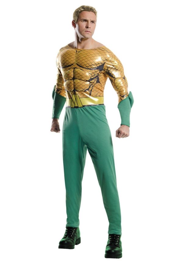 Fantasia Aquaman Adulto Luxo Fantasia Aquaman Adulto Luxo