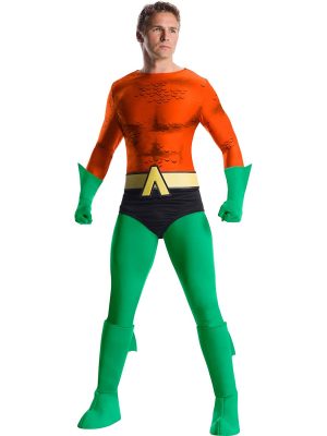 Fantasia Aquaman Luxo Adulto Clássica Elite Fantasia Aquaman Luxo Adulto Clássica Elite