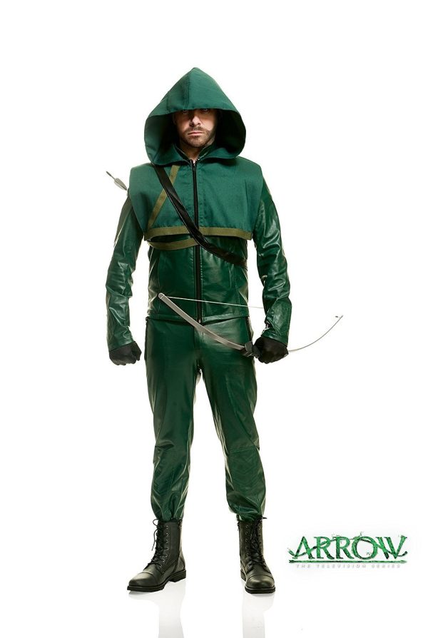 Fantasia Arqueiro Verde Adulto Luxo Fantasia Arqueiro Verde Adulto Luxo