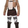 Fantasia Attack on Titan Eren Adulto Luxo