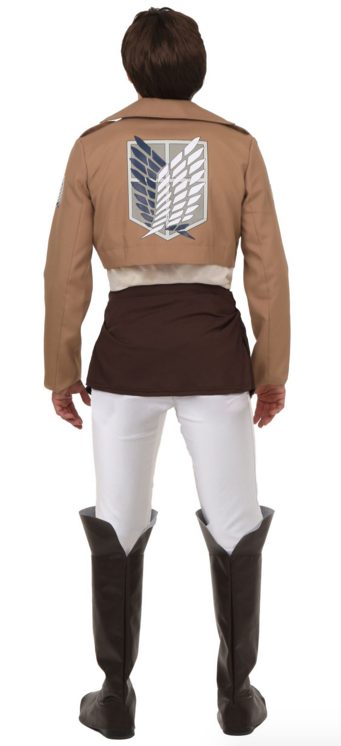 Fantasia Attack on Titan Eren Adulto Luxo Fantasia Attack on Titan Eren Adulto Luxo