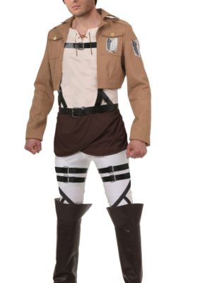 Fantasia Attack on Titan Eren Adulto Luxo Fantasia Attack on Titan Eren Adulto Luxo