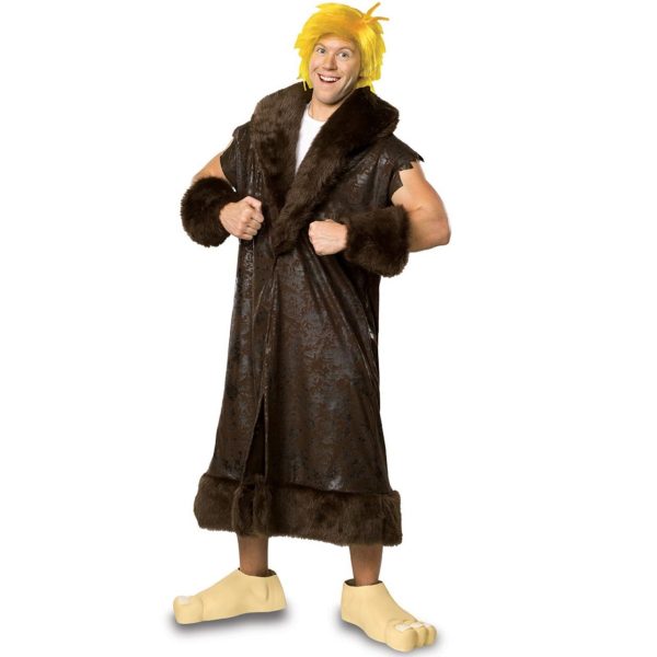 Fantasia Barney Rubble do Flintstones Adulto Extra Grande Fantasia Barney Rubble do Flintstones Adulto Extra Grande