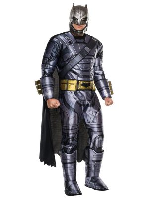 Fantasia Batman Armadura A Origem da Justiça Adulto