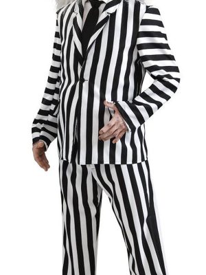 Fantasia Beetlejuice Adulto Luxo Fantasia Beetlejuice Adulto Luxo