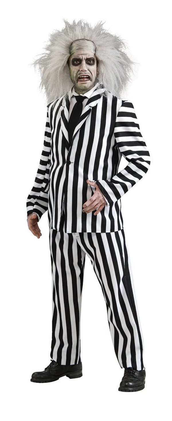 Fantasia Beetlejuice Adulto Luxo Fantasia Beetlejuice Adulto Luxo