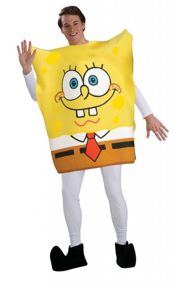 Fantasia Bob Esponja Luxo Adulto Fantasia Bob Esponja Luxo Adulto