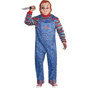 Fantasia Boneco Assassino Chucky Adulto Luxo Fantasia Boneco Assassino Chucky Adulto Luxo