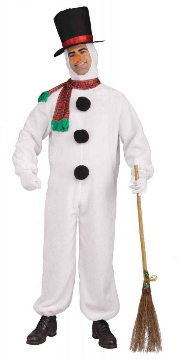 Fantasia Boneco de Neve Snow Man Natal Adulto Fantasia Boneco de Neve Snow Man Natal Adulto