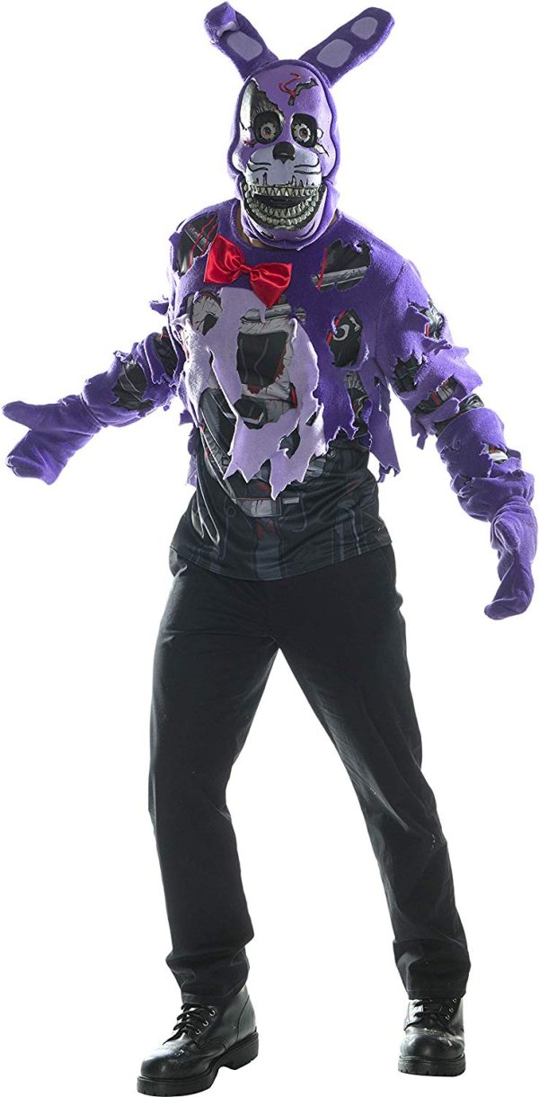 Fantasia Bonnie Five Nights at Freddy's Pesadelo Adulto Fantasia Bonnie Five Nights at Freddy's Pesadelo Adulto