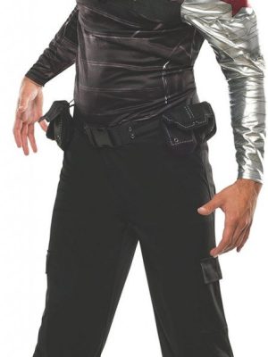Fantasia Bucky Capitão América O Soldado do Inverno Adulto