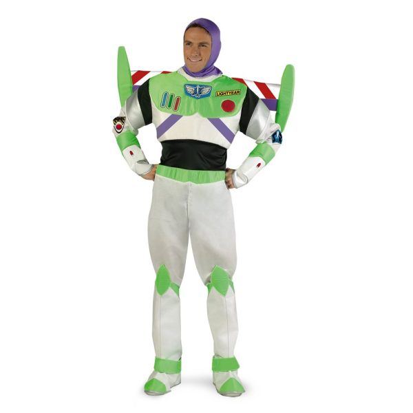 Fantasia Buzz Lightyear Adulto Super Luxo Fantasia Buzz Lightyear Adulto Super Luxo