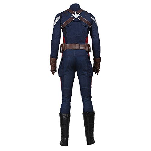 Fantasia Capitão América Soldado de Inverno Adulto Teatrical