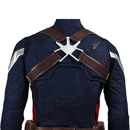 Fantasia Capitão América Soldado de Inverno Adulto Teatrical