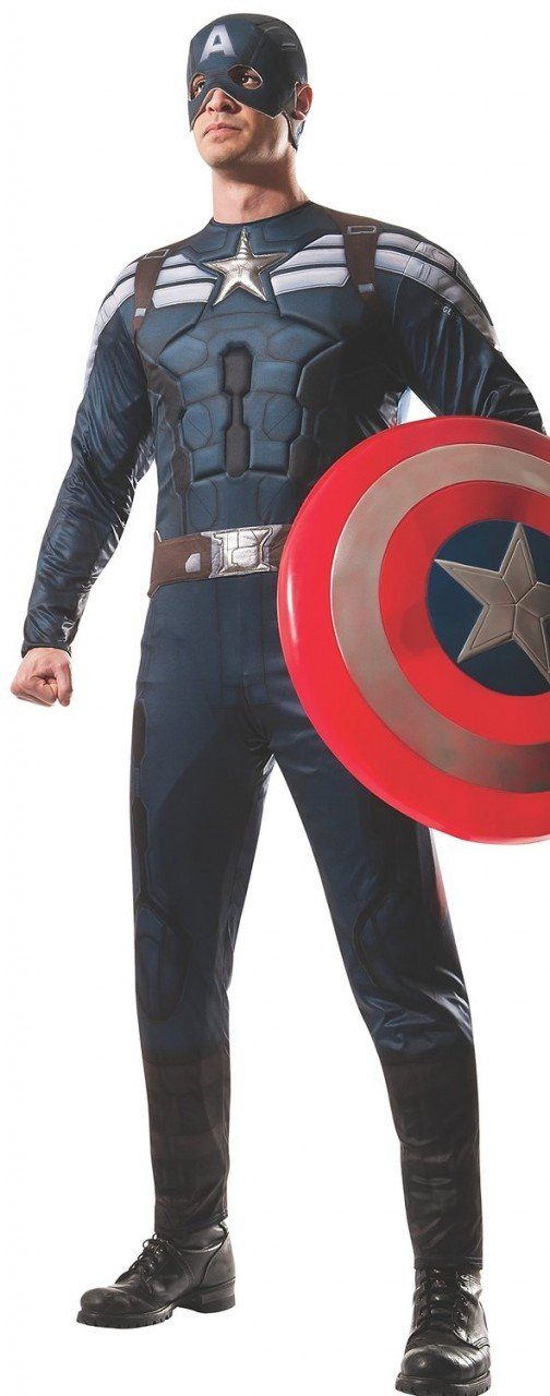 Fantasia Capitão América soldado do Inverno Adulto