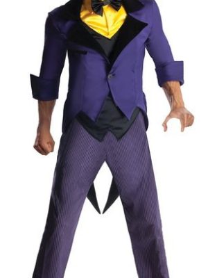 Fantasia Coringa Vilão Adulto Luxo Arkham City