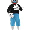 Fantasia Cuphead Mugman Adulto Azul