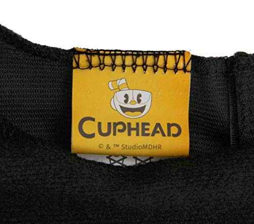 Fantasia Cuphead Mugman Adulto Vermelho Fantasia Cuphead Mugman Adulto Vermelho