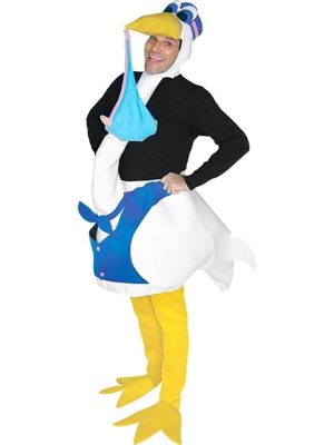 Fantasia de Cegonha Pássaro Adulto