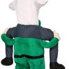 Fantasia de Montar Gnomo Leprechaun Me Carregando Adulto