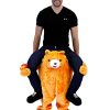 Fantasia de Montar Urso Me Carregando Adulto