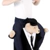 Fantasia de Montar Urso de Terno Me Carregando Adulto
