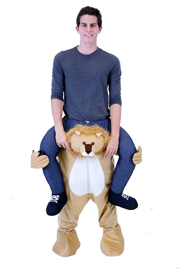 Fantasia de Montar Urso Me Carregando Adulto Todos Fantasia de Montar Leão Me Carregando Adulto