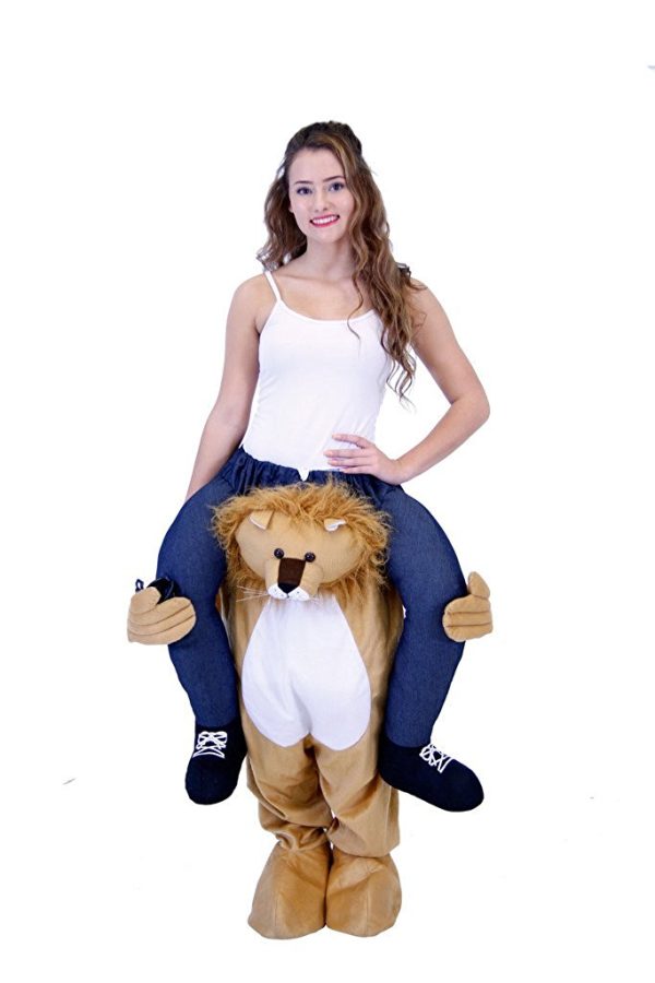 Fantasia de Montar Urso Me Carregando Adulto Todos Fantasia de Montar Leão Me Carregando Adulto