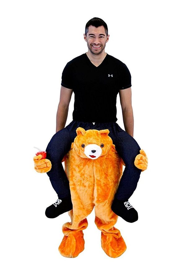Fantasia de Montar Urso Me Carregando Adulto Todos Fantasia de Montar Urso Me Carregando Adulto
