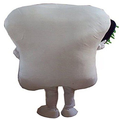 Fantasia Dente Molar Luxo Mascote Fantasia Dente Molar Luxo Mascote