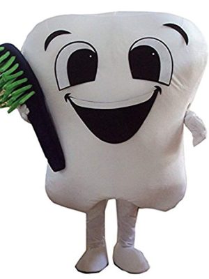 Fantasia Dente Molar Luxo Mascote