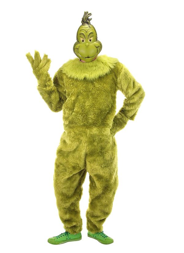 Fantasia Dr Seuss Grinch Adulto Luxo Fantasia Dr Seuss Grinch Adulto Luxo