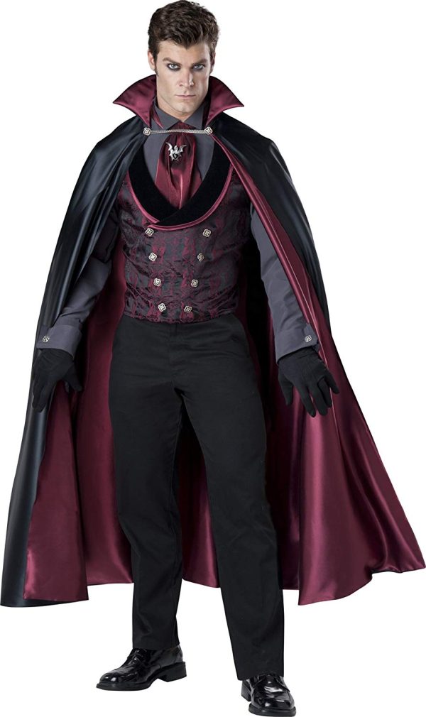 Fantasia Drácula Príncipe das Trevas Adulto Elite Luxo Fantasia Drácula Príncipe das Trevas Adulto Elite Luxo