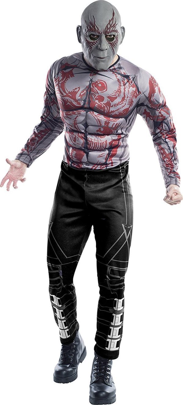 Fantasia Drax O Destruidor Guardiões da Galáxia Adulto Luxo Fantasia Drax O Destruidor Guardiões da Galáxia Adulto Luxo