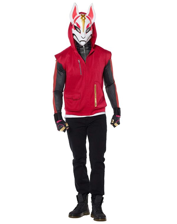 Fantasia Drift Fortnite Adulto Luxo Fantasia Drift Fortnite Adulto Luxo