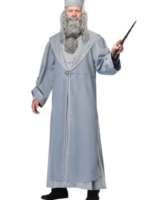 Fantasia Dumbledore Adulto Luxo Fantasia Dumbledore Adulto Luxo