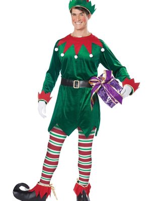 Fantasia Elfo Duende Luxo Adulto