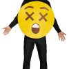 Fantasia Emoji Chocado Morto Adulto