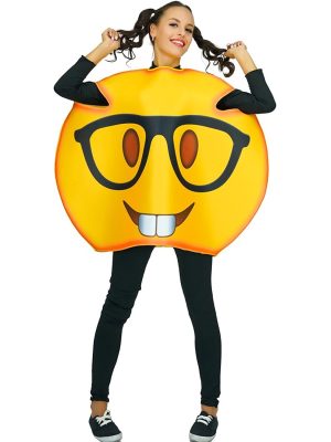 Fantasia Emoji Óculos Adulto Luxo Fantasia Emoji Óculos Adulto Luxo
