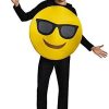 Fantasia Emoji Óculos de Sol Adulto