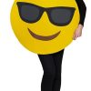 Fantasia Emoji Óculos de Sol Adulto