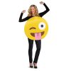 Fantasia Emoji Piscando Adulto